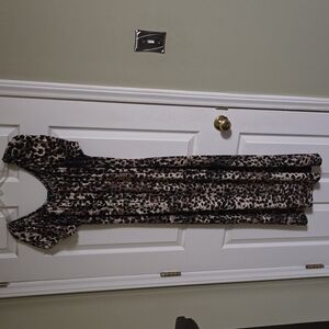 GUC animal print dress XL